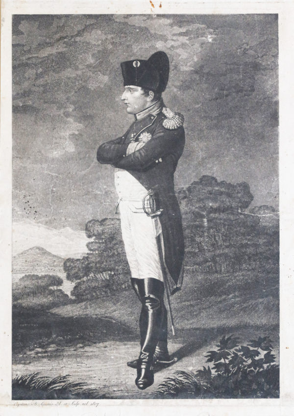 Gravure ancienne - Napoléon