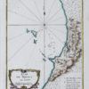 Carte marine ancienne de Tripoli