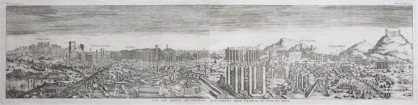 Panorama ancien de Palmyre - Syrie