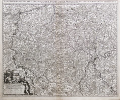 Carte géographique ancienne du Luxembourg