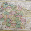 Carte géographique ancienne de Lunebourg