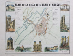 Plan ancien de Saint-Jean d’Angely