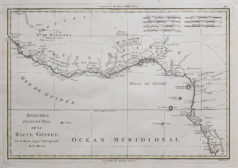 Carte géographique ancienne - Haute Guinée
