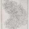 Carte géographique de la Pologne - Silésie