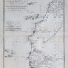Carte géographique ancienne - Afrique occidentale