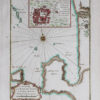 Plan ancien - Rade de Pisco - Pérou