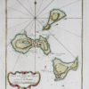Carte marine ancienne de la Guyane