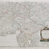 Carte géographique ancienne - Autriche - Allemagne