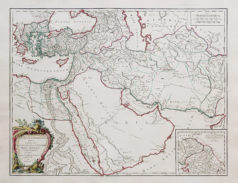 Carte ancienne - Empire d’Alexandrie et de Macédoine