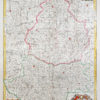 Carte géographique ancienne - Duché de Bourgogne