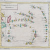 Carte marine ancienne des Philippines