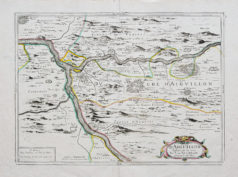 Carte géographique ancienne - Duché d’Aiguillon