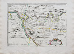 Carte géographique ancienne - Duché d’Aiguillon