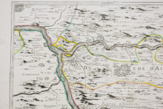 Carte géographique ancienne - Duché d’Aiguillon