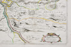 Carte géographique ancienne - Duché d’Aiguillon