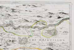 Carte géographique ancienne - Duché d’Aiguillon