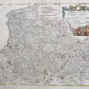 Carte géographique ancienne de la Picardie - Artois