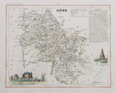 Carte ancienne de l’Isère