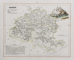 Carte ancienne de l’Ariège