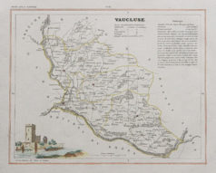 Carte ancienne du Vaucluse