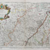Carte géographique ancienne - Basse Alsace