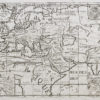 Carte géographique ancienne - la Terre au temps de l’Evangile