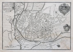 Plan ancien de Bourges