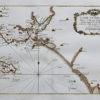 Carte marine ancienne - Côte de Bretagne - Île de Groix