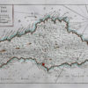 Carte marine ancienne de Belle-Île