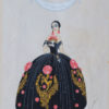 Gouache Erté - Romain de Tirtoff