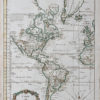 Carte marine ancienne de l’Amérique