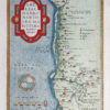 Carte géographique ancienne - Languedoc