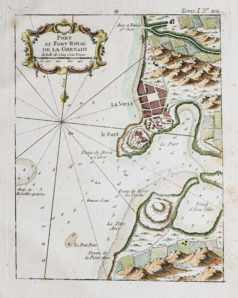 Carte marine ancienne - Île de Grenade