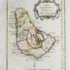 Carte marine ancienne - Île de la Barbade