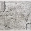 Carte géographique ancienne du Mans