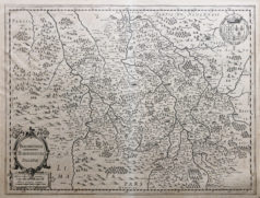 Carte géographique ancienne - Bourbonnais