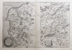 Carte ancienne - Boulogne - Calais - Vermandois