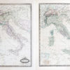 Cartes géographiques anciennes de l'Italie