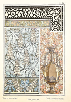 Fleurs & ornementations Art Nouveau