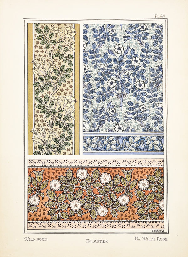 Fleurs & ornementations Art Nouveau