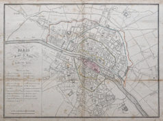 Plan ancien de Paris sous le règne de Louis XIII