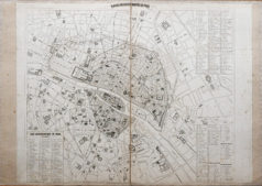 Plan des anciens monuments de Paris