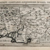 Carte géographique ancienne - Comté d’Avignon