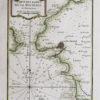 Carte marine ancienne de la Rochelle