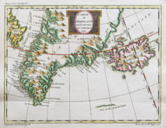 Carte ancienne du Groenland