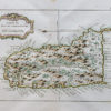 Carte marine ancienne - Île de Sainte Lucie