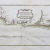 Carte marine ancienne - Côtes de Picardie