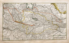 Carte géographique ancienne Italie - Mantoue