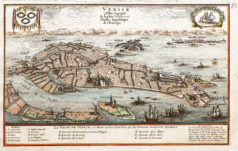 Plan ancien de Venise