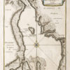Carte géographique ancienne du Détroit de la Sonde